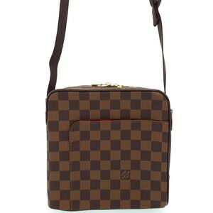 Louis Vuitton Damier Ebene Brown Olaf Shoulder Bag